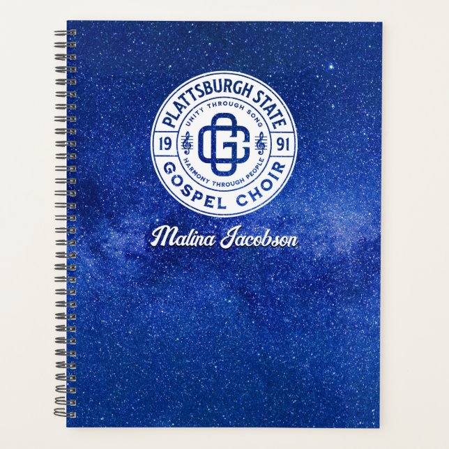 Customizable PSGC Logo Spiral Photo Planner (Front)