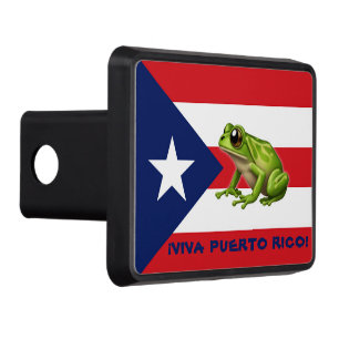 CUSTOMIZABLE Puerto Rico Trailer Hitch Cover