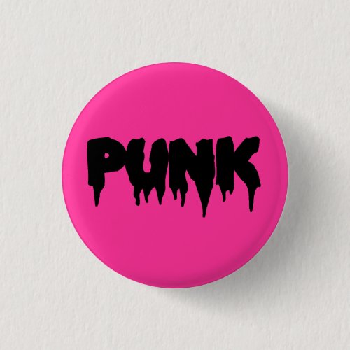 Customizable Punk Drip Font Button