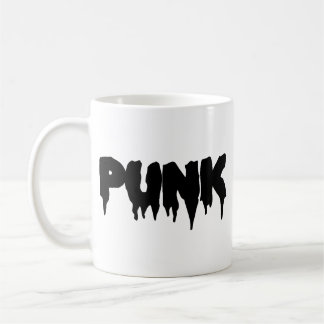 Customizable "Punk" Drip Font Mug