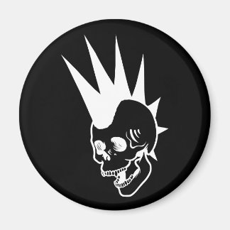 Customizable Punk Skull Magnet