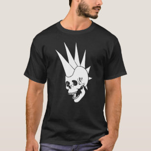 Customizable Punk Skull Version 2 T-Shirt
