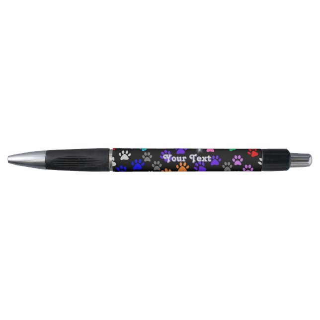 Customizable Puppy Paw prints  Pen (Front)