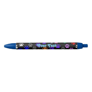 Customizable Puppy Paw prints  Pen