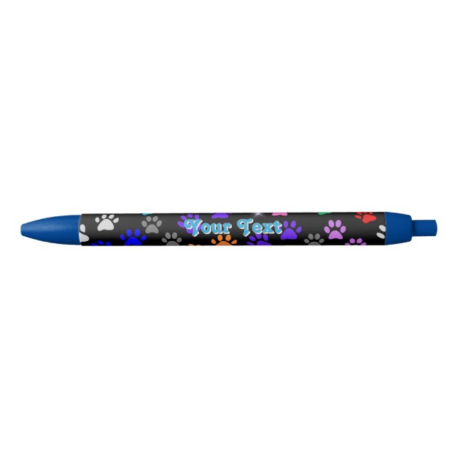 Customizable Puppy Paw prints  Pen (Front)