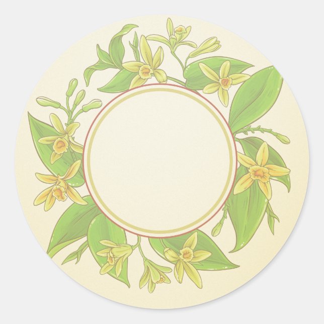 Customizable Pure Vanilla Extract Labels (Front)