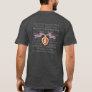 Customizable "PURPLE HEART RIBBON" T-Shirt