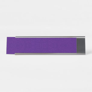 Customizable Purple Noise Effect Name Plate