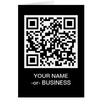 Customizable Qr Code by identica at Zazzle