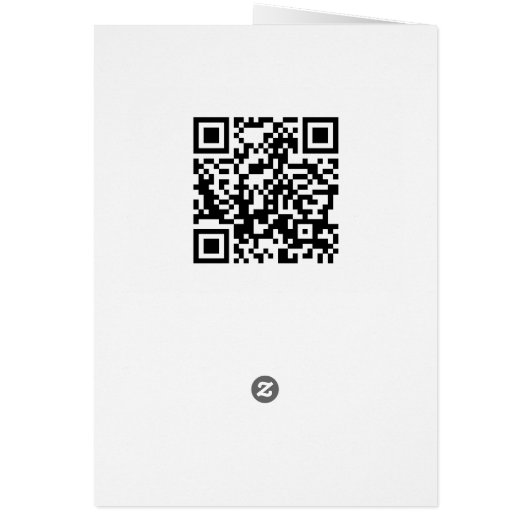 customizable QR code (Back)