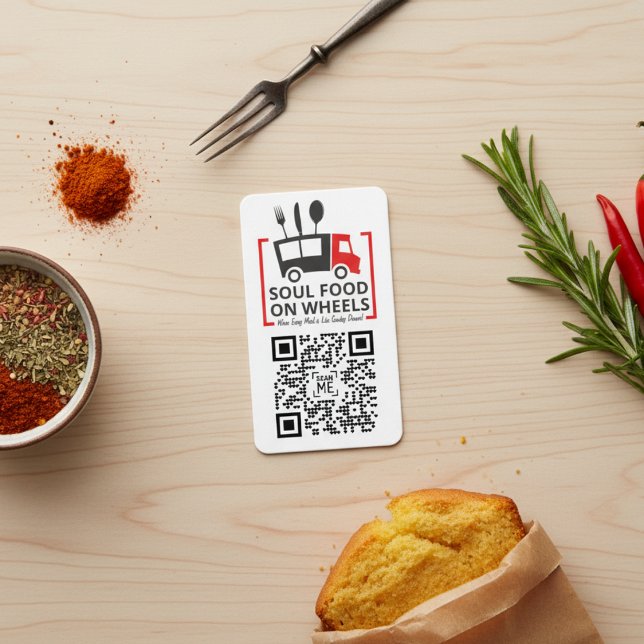 Customizable QR Code -  Add Your Logo & Code! -  Calling Card (Customizable QR Code - Add Your Logo & Code! - Calling Card)
