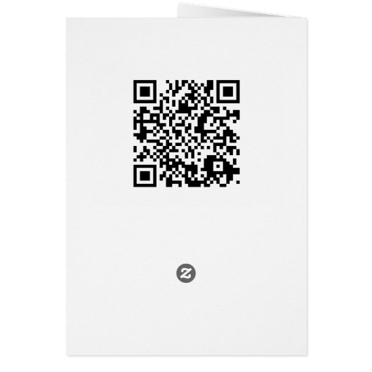 customizable QR code Cards (Back)