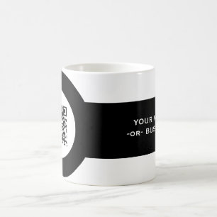 customizable QR code magstrip Coffee Mug