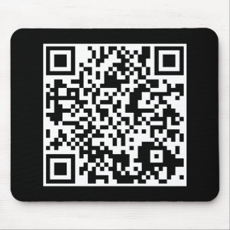 customizable QR code Mouse Pad