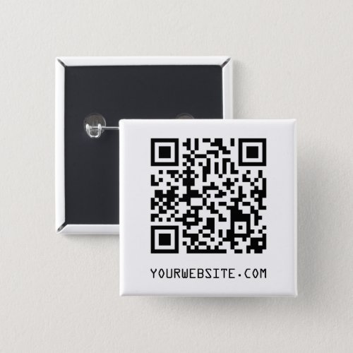 Customizable QR Code Your Webpage Link Button