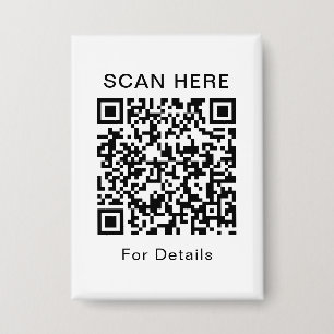 Customizable QR Rectangle Button for Any Purpose
