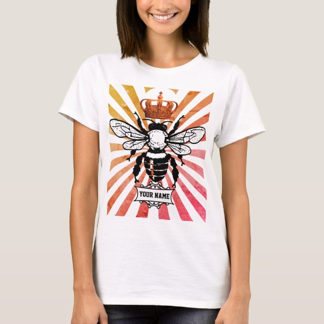 Customizable Queen Bee T-Shirt (Front)