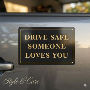 Customizable Quote Car Magnet for Any Message