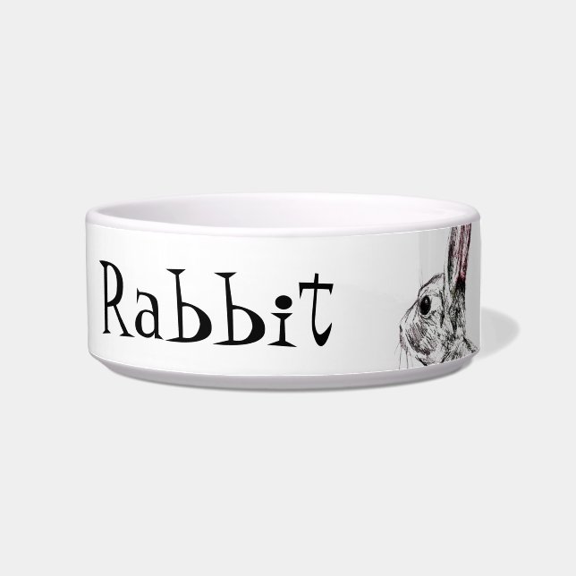 customizable rabbit bowl (Right)