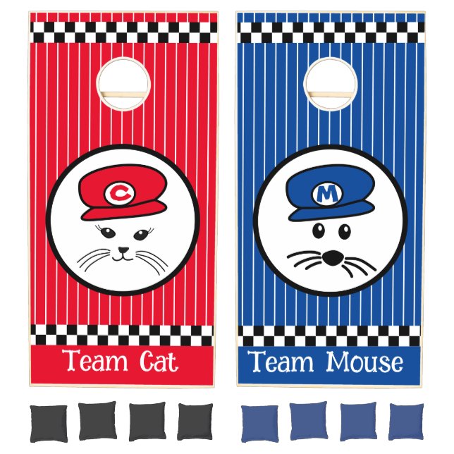 Customizable Racing Themed Cornhole Set (Set)