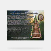 Customizable Rainbow Bridge Pet Memorial
