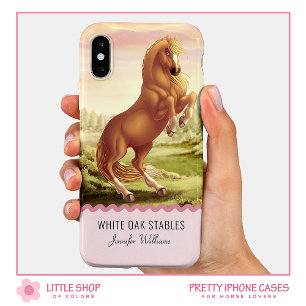 Customizable Rearing Golden Palomino Horse Case-Mate iPhone 14 Case