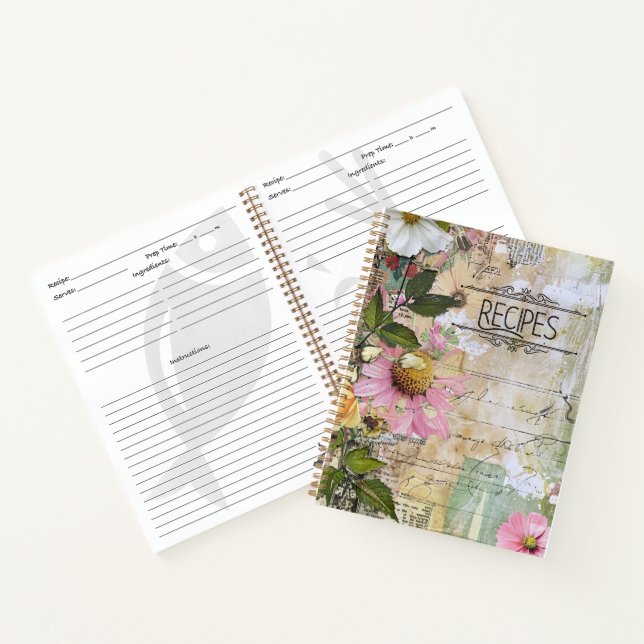 Customizable Recipe Book for Every Kitchen (Inside)