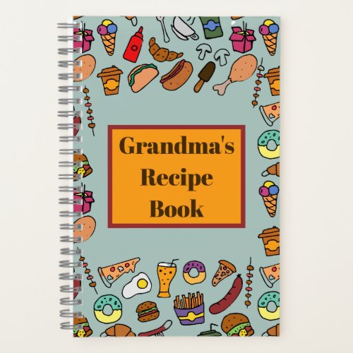Customizable Recipe to Write in Your Own Recipes Notebook
