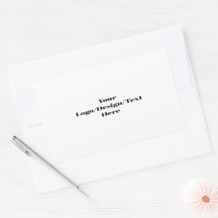 Customizable Rectangular Sticker