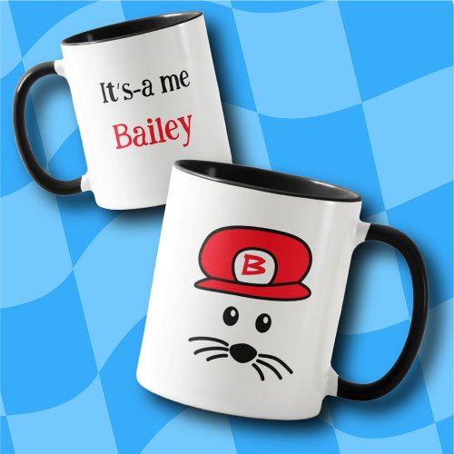 Customizable Red Cap Little Mouse Mug