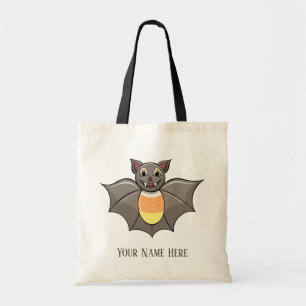 Customizable “Reese The Bat” Trick Or Treat Tote Bag