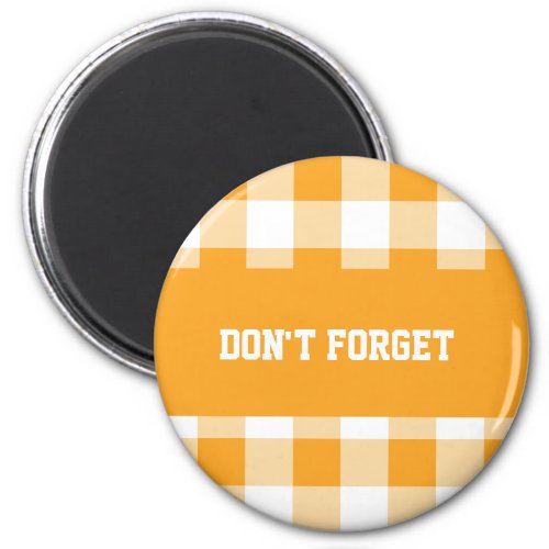 Customizable Reminder  Magnet