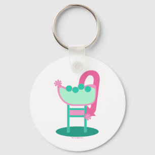 Customizable Retro 50's Sign Keychain