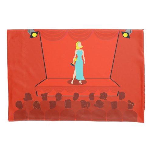 Customizable Retro Award Show Pillowcase