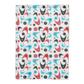 Customizable Retro Boomerangs Card Wallet (Front Vertical)