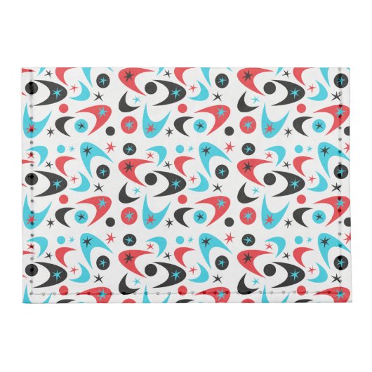 Customizable Retro Boomerangs Card Wallet (Front)