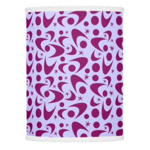 Customizable Retro Boomerangs Lamp Shade