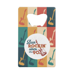 Customizable Retro Guitar bottle opener