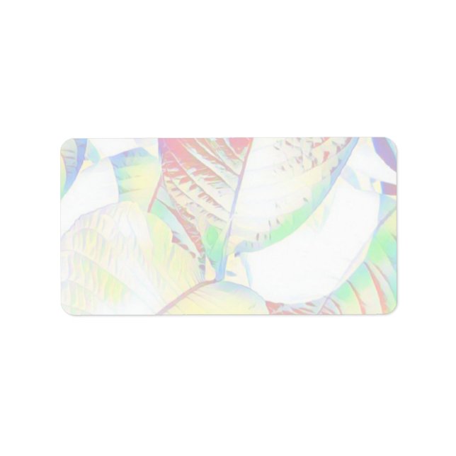 Customizable Return Address Labels (Front)