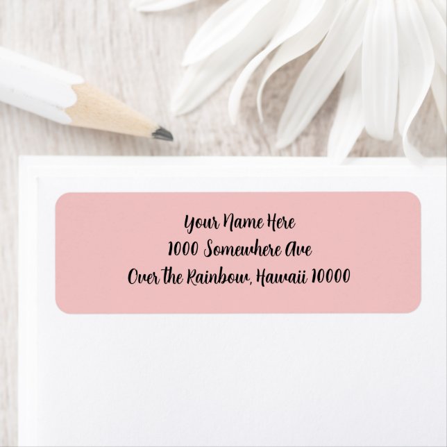 Customizable Return Address Labels (Insitu)
