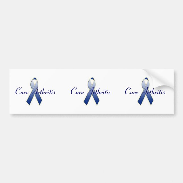 Customizable Ribbon Bumper Stickers! Sticker (Front)