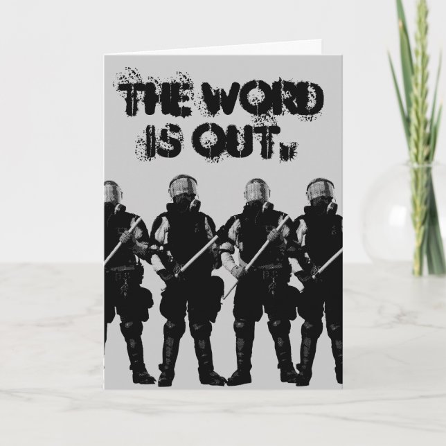 Customizable Riot Cop Card (Front)