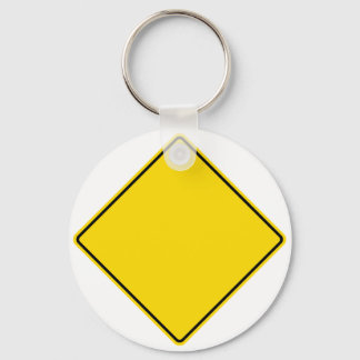 Customizable Road Sign Keychain