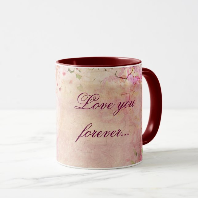 (Customizable) Romantic Mug (Front Right)