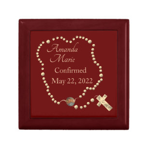 Customizable Rosary/Jewelry Keepsake Box