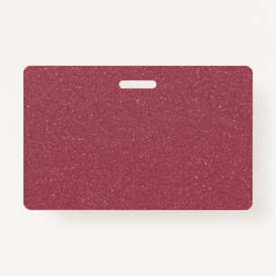 Customizable Rose Gold Glitter Badge