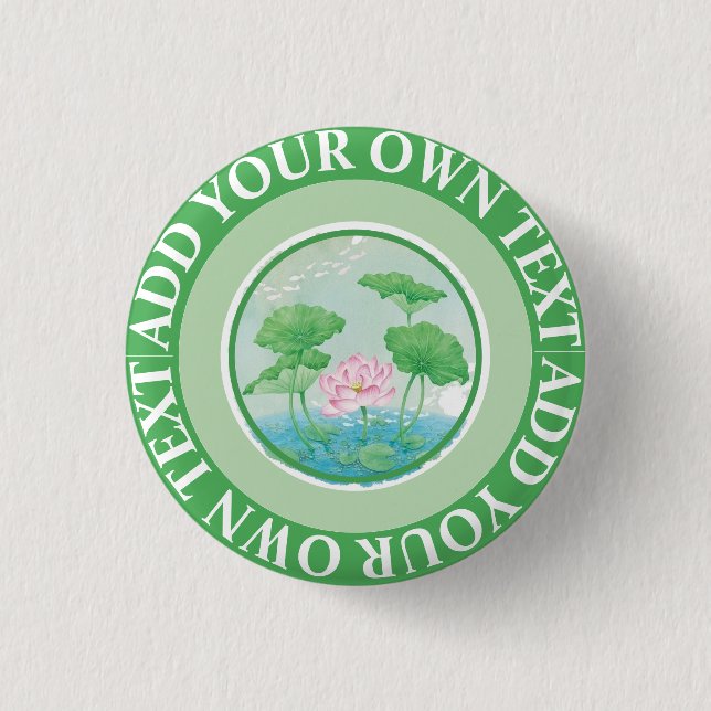Customizable Round Button (Front)