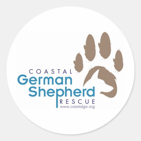 Customizable Round Stickers - Coastal GSR