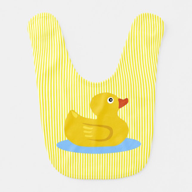 Customizable Rubber Ducky Bib (Front)