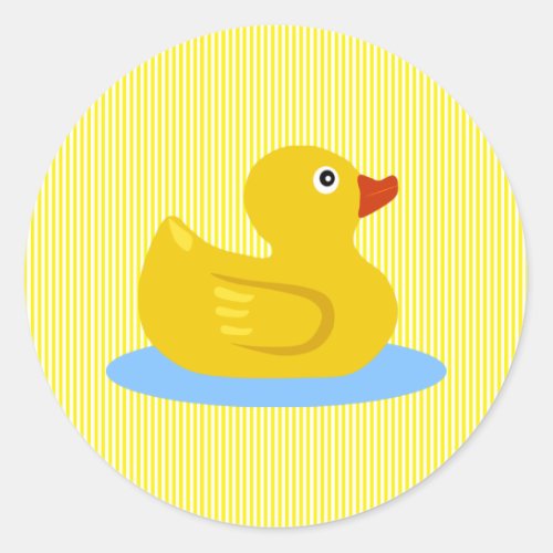 Customizable Rubber Ducky Stickers